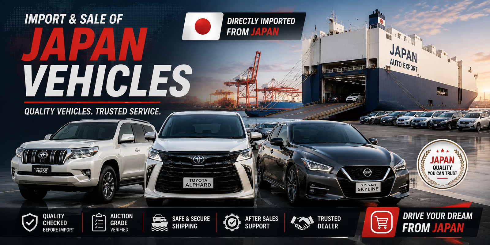 Import and sale Japan vehicles Import and sale Japan vehicles